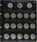 PESETA SYSTEM: ESTADO ESPAÑOL
Lote 118 monedas. 1937 a 1966. Colección de monedas del Estado Español (Incompleta) de 5 Céntimos a 100 Pesetas en álbu...