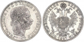 WORLD COINS: AUSTRIA
Thaler. 1867-A. FRANCISCO JOSÉ I. 18,47 grs. AR. Brillo original. KM-2245. SC-.