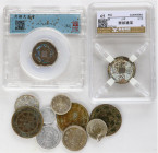 WORLD COINS: CHINA
1 Dólar (Yuan). 1921. YUAN SHIH KAI. 26,8 grs. AR. ERROR: Parte de la primera letra de la leyenda anepígrafa. Encapsulada por GBCA...