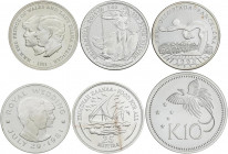 WORLD LOTS AND COLLECTIONS
Lote 6 monedas. 1975, 1978, 1981, 1985, 1992 y 2015. GRAN BRETAÑA (2), GUINEA BISSAU, JERSEY, MALDIVAS y PAPUA NUEVA GUINE...