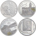WORLD LOTS AND COLLECTIONS
Lote 7 monedas 1 a 25 Ecu. 1987 a 1992. VARIOS PAÍSES. AR. ANDORRA: 10 Diners 1991, BELGICA: 5 Ecu 1987 (2), HOLANDA: 25 E...