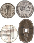 WORLD LOTS AND COLLECTIONS
Lote 11 monedas. 1879 a 1990. IRLANDA (3), ISRAEL (2), IRAQ (3), ITALIA y JAPÓN (2). AR (10) y CuNi (1). 1/2 Corona (2), 1...