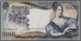 WORLD BANK NOTES
Lote 2 billetes 500 y 1.000 Escudos. 1966 y 1967. PORTUGAL. Juan II y Maria II. Pick-170a,172a. EBC.