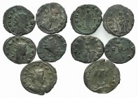 Lot of 5 Roman Imperial AE to be catalog. Lot sold as it, no returns