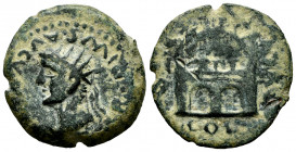 Emerita Augusta. Time of Tiberius. Unit. 14-36 AD. Mérida (Badajoz). (Abh-1044). (Acip-3391). Ae. 10,69 g. Almost VF/F. Est...75,00. 


 SPANISH DE...