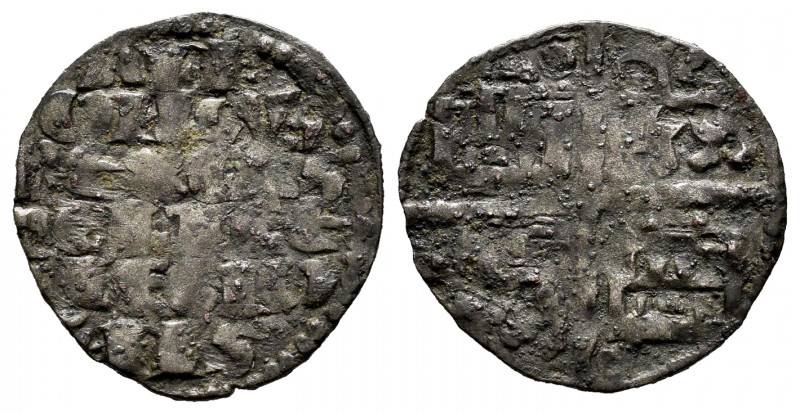 Kingdom of Castille and Leon. Alfonso X (1252-1284). "Dinero de seis lineas". (B...