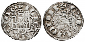 Kingdom of Castille and Leon. Alfonso X (1252-1284). Noven. Murcia. (Abm-268.1). (Bautista-399). Ve. 0,85 g. H under the castle. Choice VF. Est...40,0...