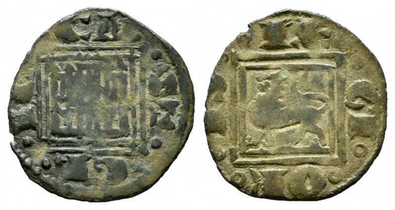 Kingdom of Castille and Leon. Alfonso X (1252-1284). Obol. No mint mark. (Bautis...