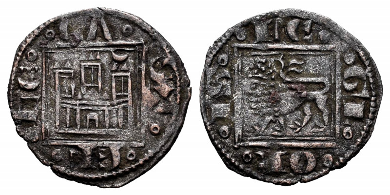 Kingdom of Castille and Leon. Alfonso X (1252-1284). Obol. (Bautista-418). Ve. 0...