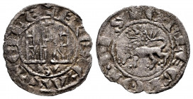 Kingdom of Castille and Leon. Fernando IV (1295-1312). Pepion. Sevilla. (Bautista-456.2). Anv.: + ET LEGIONIS. Rev.: + F REX CASTELLE. Ve. 0,51 g. VF....