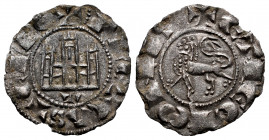 Kingdom of Castille and Leon. Fernando IV (1295-1312). Pepion. Toledo. (Abm-326). (Bautista-457). Ve. 0,79 g. T below the castle. Choice VF. Est...30,...