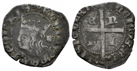 Kingdom of Castille and Leon. Enrique II (1368-1379). Cruzado. Burgos. (Bautista-626). Ve. 1,67 g. B behind bust. Almost VF. Est...30,00. 


 SPANI...