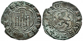 Kingdom of Castille and Leon. Enrique III (1390-1406). Blanca. Sevilla. (Abm-602). (Bautista-767 var). Anv.: + ENRICVS : REX : CASTEL. Rev.: + ENRICVS...