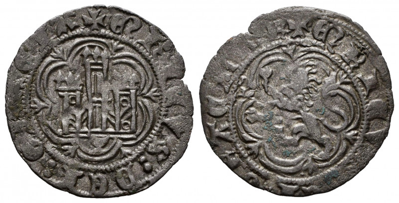 Kingdom of Castille and Leon. Enrique III (1390-1406). Blanca. Cuenca. (Bautista...