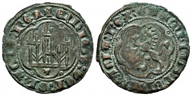 Kingdom of Castille and Leon. Enrique III (1390-1406). Blanca. Toledo. (Abm-603). (Bautista-770 var). Anv.: + ENRICVS : DEI : GRACIA : REX. Rev.: + EN...