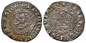 Kingdom of Castille and Leon. Enrique III (1390-1406). Blanca. Toledo. (Bautista-770). (Abm-603). Anv.: + ENRICVS : DEI : GRACIA : RE. Rev.: + ENRICVS...