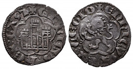 Kingdom of Castille and Leon. Enrique III (1390-1406). 1/2 blanca. Sevilla. (Bautista-773). (Abm-607). Anv.: + ENRICVS : REX : CAST. Rev.: + ERNICVS :...