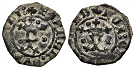 Catholic Kings (1474-1504). Blanca. Cuenca. (Cal-28). Ae. 0,75 g. Two dots on obverse, dot and C on reverse. Choice VF. Est...25,00. 


 SPANISH DE...