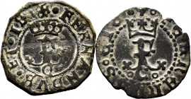 Catholic Kings (1474-1504). Lot of 2 "Blancas" of Cuenca of Ferdinand and Isabella. VF. Est...30,00. 


 SPANISH DESCRIPTION: Fernando e Isabel (14...