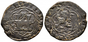 Catholic Kings (1474-1504). 4 maravedis. Cuenca. A. (Cal-133). Ae. 6,45 g. Almost VF. Est...25,00. 


 SPANISH DESCRIPTION: Fernando e Isabel (1474...