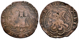 Catholic Kings (1474-1504). 4 maravedis. Sevilla. (Cal-148). Ae. 9,63 g. "Square d" assayer on obverse. Choice F. Est...18,00. 


 SPANISH DESCRIPT...