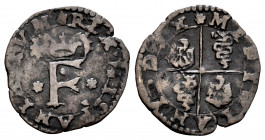 Philip II (1556-1598). Quattrino. Milano. (Vti-2). (Mir-335 var). Ae. 0,75 g. Choice F. Est...50,00. 


 SPANISH DESCRIPTION: Felipe II (1556-1598)...