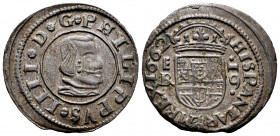 Philip IV (1621-1665). 16 maravedis. 1662. Segovia. BR. (Cal-488). (Jarabo-Sanahuja-M523). Ae. 3,93 g. Almost XF. Est...45,00. 


 SPANISH DESCRIPT...