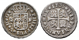 Philip V (1700-1746). 1/2 real. 1735. Madrid. JF. (Cal-184). Ae. 1,35 g. Almost VF. Est...35,00. 


 SPANISH DESCRIPTION: Felipe V (1700-1746). 1/2...
