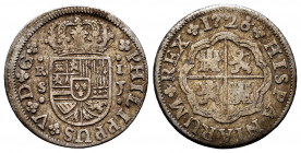 Philip V (1700-1746). 1 real. 1736. Sevilla. IJ. (Cal-649). Ag. 2,30 g. Almost VF/Choice F. Est...25,00. 


 SPANISH DESCRIPTION: Felipe V (1700-17...