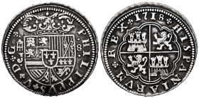 Philip V (1700-1746). 8 reales. 1718. Segovia. J. Ag. 26,16 g. Fantasy coin of impossible date for this mint. Choice VF. Est...350,00. 


 SPANISH ...