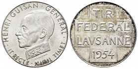 Switzerland. Medal. 1954. 15,07 g. Almost UNC. Est...18,00. 


 SPANISH DESCRIPTION: Suiza. Medalla. 1954. 15,07 g. SC-. Est...18,00.