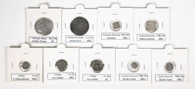 Lot of 9 different coins of Al-Andalus. TO EXAMINE. F/Choice VF. Est...150,00. 


 SPANISH DESCRIPTION: Lote de 9 monedas diferentes de Al-Andalus....