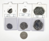 Lot of 7 silver coins from the RRCC to Ferdinand VI. 1/2 real (2), 1 real (2), 2 reales (1) and 8 reales (2). TO EXAMINE. F/Almost VF. Est...300,00. ...