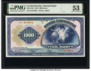 Czechoslovakia Czechoslovak National Bank 1000 Korun 1932 Pick 25a PMG About Uncirculated 53. 

HID09801242017

© 2020 Heritage Auctions | All Rights ...