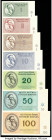 Czechoslovakia Group Lot of 7 Examples Crisp Uncirculated. 

HID09801242017

© 2020 Heritage Auctions | All Rights Reserved