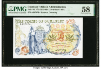 Guernsey States of Guernsey 10 Pounds ND (1975-80) Pick 47 PMG Choice About Unc 58. 

HID09801242017

© 2020 Heritage Auctions | All Rights Reserved