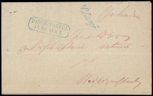 Vorphilatelie
Baden
1847/48, sehr seltener grenzüberschreitender Behändigungsschein (Insinuations-Dokument) aus Heiligenstadt in Preußen nach Bischo...