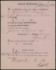 Mecklenburg-Schwerin
1864, sehr seltener Express-Bestellzettel Rostock – Bützow, logischerweise ähnlich selten oder sogar seltener als Expressbriefe....