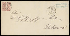 Markenausgaben
Mecklenburg-Schwerin
1856, 4/4 Schillinge lebhaftrot, sehr farbfrisch und allseits gleichmäßig breitrandig geschnitten, mit sauber, g...