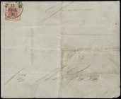 Markenausgaben
Sachsen
BRAUNROTES IDEALSTÜCK: 1850, 3 Pfennige lebhaftbräunlichrot (braunrot), sog. Sachsendreier, selteneres bayerisches Liniensyst...
