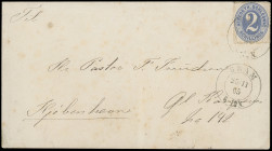 Holstein Stempel
Schleswig-Holstein
"GRAM 25 11 65" Antiqua-K2, leicht auf 1865, 2 Schilling grauultramarin, farbtypisch, jedoch minimale Randuneben...