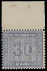 Brustschilde
Deutsches Reich
1872 Innendienst: 30 Groschen graublau, postfrisches Oberrandstück in idealer Kabinett-Erhaltung, ohne Signaturen. Mi. ...