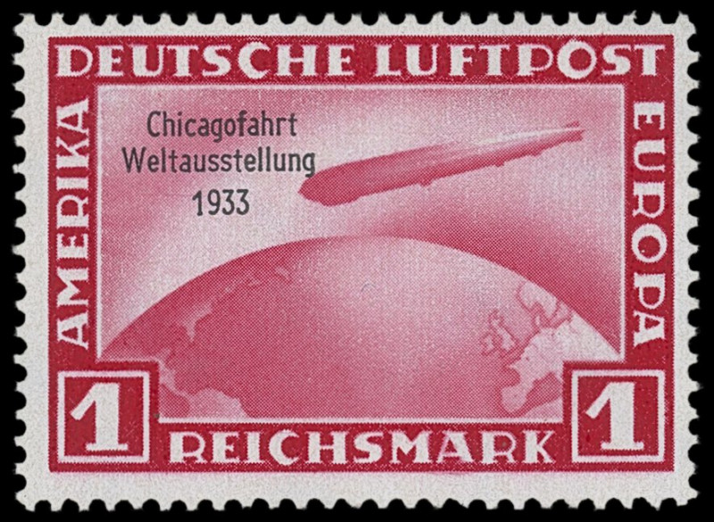 Drittes Reich
Deutsches Reich
1933, "50. Ozeanüberquerung des Luftschiffes Gra...