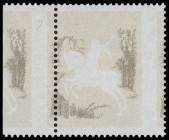 Berlin
Deutschland nach 1945
1990, 500 Jahre internationale Postverbindungen in Europa, 100 (Pfg.) mit fehlendem Stichtiefdruck der Farbe dunkelrotb...