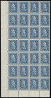 Bundesrepublik Deutschland
Deutschland nach 1945
1951, 50. Jahrestag der Verleihung des Nobelpreises an Wilhelm Röntgen, 28er-Bogenteil aus der link...