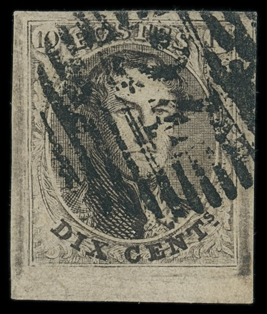 Belgien (Belgique, België)
Europa
1851, 10 Centimes Medaillon, farbfrisch und ...
