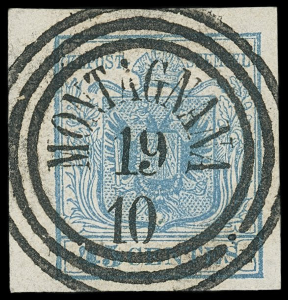 Lombardei und Venetien
Europa
45 Centesimi blau, farbfrisches und allseits bes...