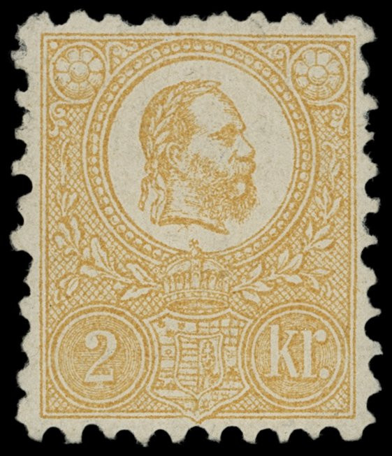 Ungarn (Magyarország)
Europa
1871, 2 Kreuzer König Franz Josef, Steindruck, fa...