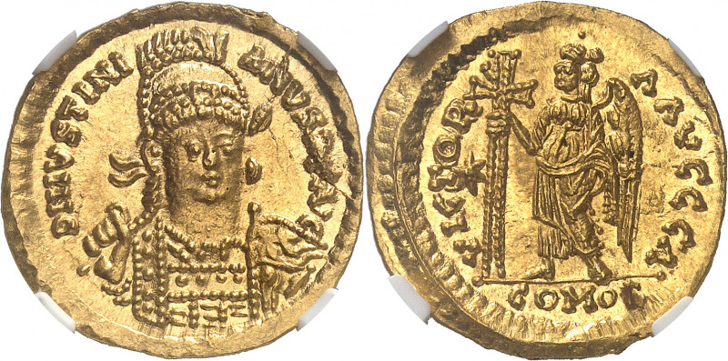 Ostrogoths, Athalaric (526-534). Solidus au nom et au type de Justinien Ier ND (...