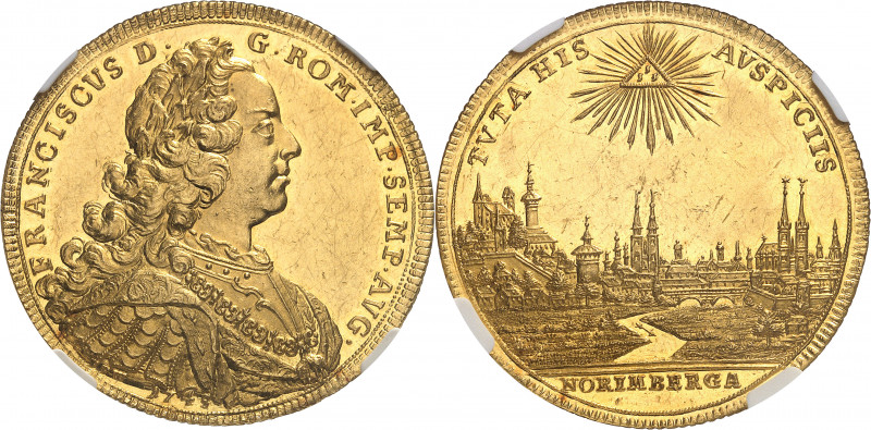 Nuremberg (ville de), François Ier de Habsbourg-Lorraine (1745-1765). 6 ducats, ...